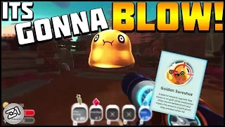 Golden Sureshot and Popping the Golden Gordo ! Lets Play Slime Rancher Gameplay Z1 Gaming