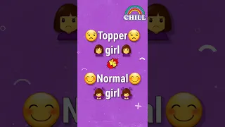 Topper girl vs Normal girl 😆😅 | Topper girl ki drawing vs Normal girl ki drawing