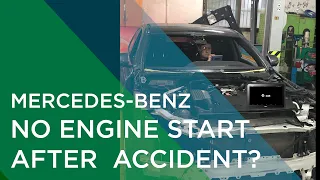 Mercedes Benz Engine NOT Starting After Accident