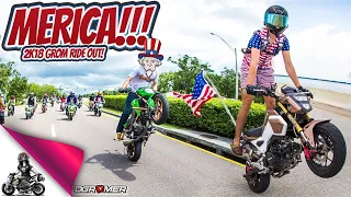 2018 Honda Grom Merica Group Ride