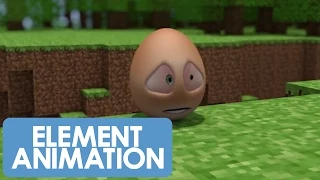 An Egg's Guide to Minecraft - PART 3 - Who the hell are you?! (Minecraft Animation)