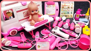 10 Minutes Satisfying with Unboxing Cute Baby Mini Ambulance Car Doctor Set ASMR ( No Music)