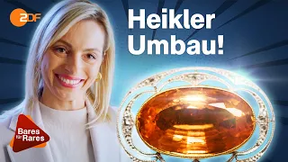 Seltener Schmuckstein: Lisa wagt eine riskante Umgestaltung vom Anhänger zum Ring | Bares für Rares