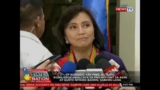 SONA: VP Robredo kay Pres. Duterte: Kung nagkamali siya sa pag-appoint sa akin at gusto niyang...