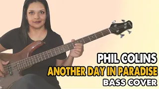 .:BASS COVER:. Another day in Paradise - Phil Colins