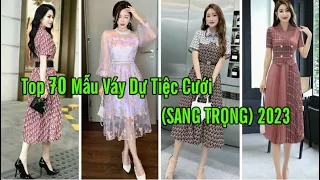 70 Mẫu Váy Dự Tiệc Cưới Sang Trọng 2023