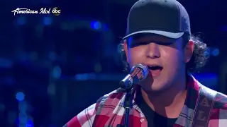 Season 20  American Idol Caleb Kennedy "When You Leave"