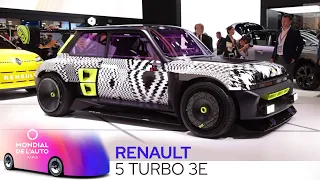 Mondial de l'Auto 2022 : Renault 5 Turbo 3E, l'hommage aux Renault 5 Turbo !