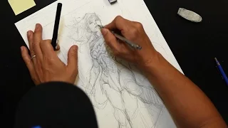 Wonder Woman Exclusive Teaser of Jim Lee Drawing