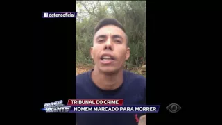 HOMEM ESCAPA DO TRIBUNAL DO CRIME | BRASIL URGENTE