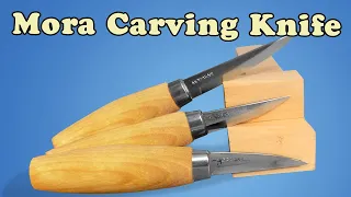 The BEST Sloyd Wood Carvign Knives!  Mora 106, 120, and 122 Review