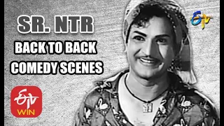 Sr. NTR | Back to Back | Comedy Scenes - 1 | ETV Cinema