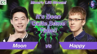 [Eng Sub] Warcraft 3｜Moon｜It's Been Quite Some Time!!｜Moon[NE] vs Happy[UD]｜W3Champions