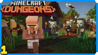 Minecraft Dungeons Full Game Walkthrough | 1 | Creeper Woods