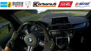 BMW M2 Competition onboard Vs Porsche 991 GT3 MR (Manthey Racing)-Nürburgring Nordschleife-7:13 BTG