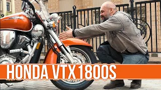 Honda VTX 1800 S: рыжая бестия #МОТОЗОНА №89