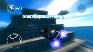 Sonic & All-Stars Racing Transformed (PS3): Temple Trouble - Single Race - Shadow (0:42.06)