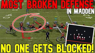 ⚠️MOST TOXIC DEFENSE⚠️ in Madden NFL 24! The OFFENSE DOESN'T BLOCK ANYONE! Tips