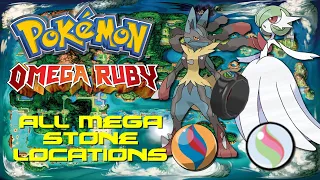 Pokemon Omega Ruby: All Mega Stone Locations