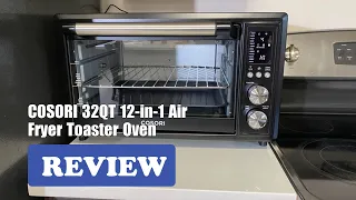 COSORI 32QT 12-in-1 Air Fryer Toaster Oven - Review