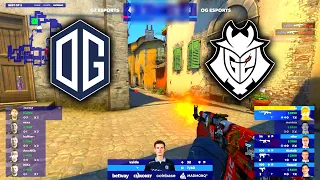 OG vs G2 - BLAST Premier Spring Showdown 2021 - INFERNO Highlights