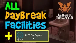 All Daybreak Facilities + Mods Showcase || State of Decay 2 Daybreak DLC