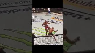 Crowd reaction to Leon Edwards knocking out  Kamaru Usman