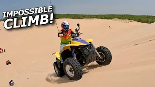 Cheap quads vs SAND DUNES! Yamaha vs Polaris vs Suzuki!