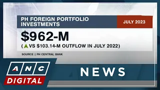 PH foreign portfolio investments yield net inflows in July 2023 | ANC