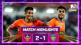 Match Highlights | FC Goa 2-1 Chennaiyin FC | Knockout 2 | ISL 2023-24