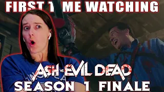 Ash vs Evil Dead | TV Reaction | SEASON 1 FINALE! | This Is Gross!