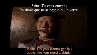 FRENCH LESSON - learn french with movies : the imaginarium of Dr Parnassus ( french dub ) part1