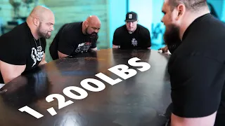 I BOUGHT THE WORLD'S HEAVIEST TABLE! **1,200LBS**