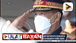 PNP Chief PGen. Dionardo Carlos, itinangging may kinalaman ang pagtungo niya sa Balesin sa kaso ....