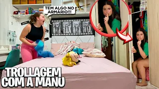 TROLLEI A MANUZINHA STAR , FINGINDO SER UM FANTASMA