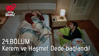 Haşmet Dede, Kerem'e yumruğu bastı! | Aşk Laftan Anlamaz 24. Bölüm