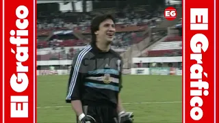 Amistoso en 1998: Argentina 2-0 Sudáfrica