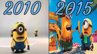 Evolution Of Minions Games 2010-2015