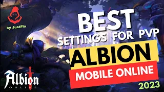 BEST Settings on Albion MOBILE 2023 for PVP - new UPDATE