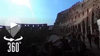 TREXPLOR presents The Colosseum, Rome, Italy in VR (Short Part 2)