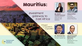 Webinar | Mauritius as the Gateway for Investment into Africa | 8 August 2022