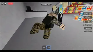 playing Roblox with a subscriber || ROBLOX PS's Accurate Euphoria Ragdoll