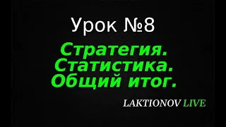 Трейдинг ДЛЯ НОВИЧКОВ с НУЛЯ! Обучение трейдингу. Интрадей. || Урок №8 Стратегия.  Статистика.