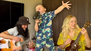 4 Year Old Rocks Out on Live TV - ROMEO EATS 🤘