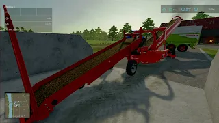 FS22 ~ Easiest way to unload silage
