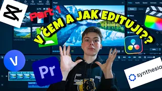 Jak EDITOVAT videa na YouTube 💵💵ZDARMA💵💵? ||EASY EDITING TUTORIAL||🎞️🎞️V ČEM edituji??|Part 1|