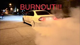 BMW 540i M-SPORT BURNOUT