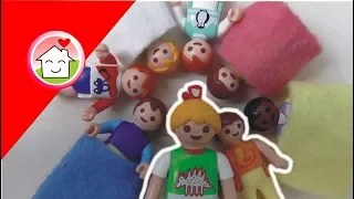 Playmobil Film deutsch Besuch auf der Geburtsstation / Kinderfilm / Kinderkanal Familie Hauser