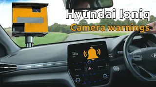 Speed camera warnings in the Hyundai Ioniq (& other Kia and Hyundai vehicles)