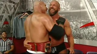 Goldberg Meet Triple H Like Best Friend